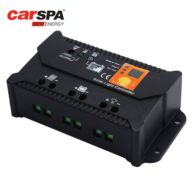 SLC12/24-10-10A 12 24V Auto PWM Low Self Consumption Battery Charge Controller