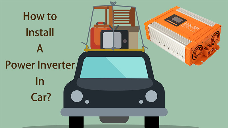How to install a power inverter in car